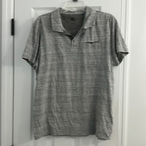 Qty 2 - Three button polo, short sleeves with pocket